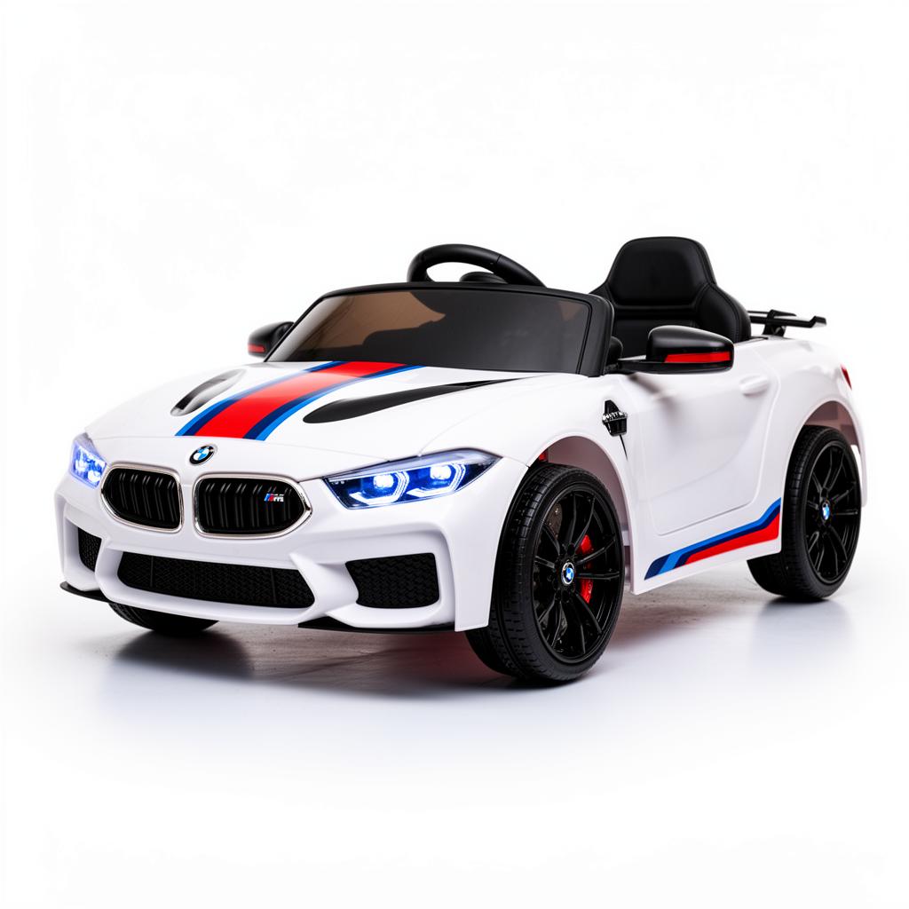 Carrinho elétrico infantil BMW M Branco 24v